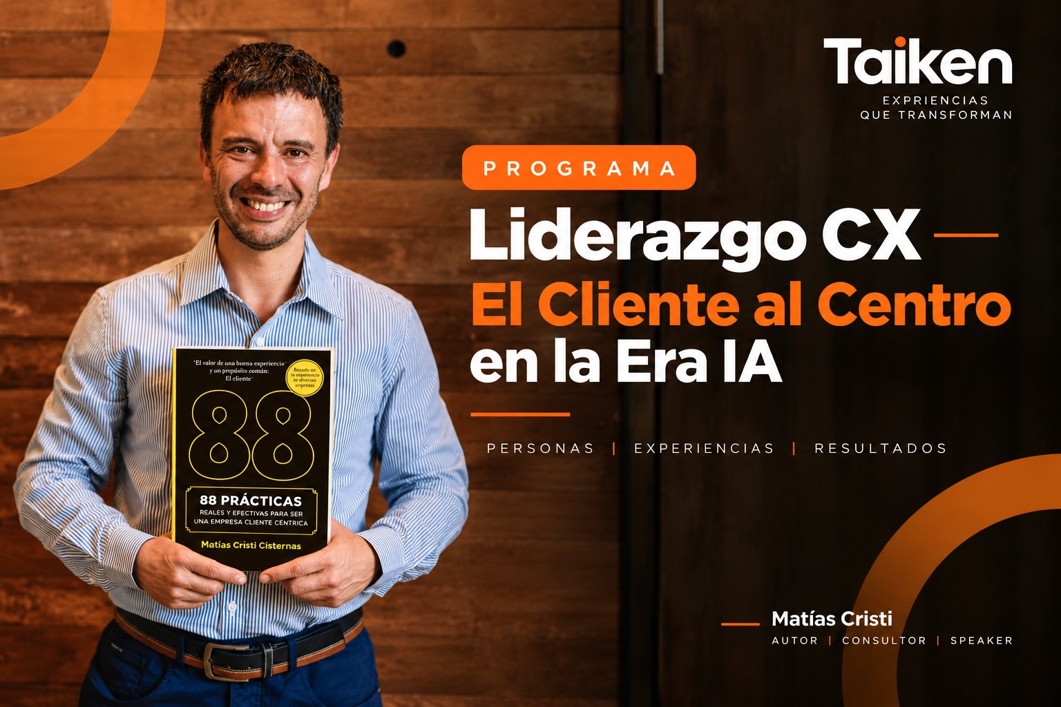 Programa Liderazgo CX — El Cliente al Centro en la Era IA, con Matías Cristi